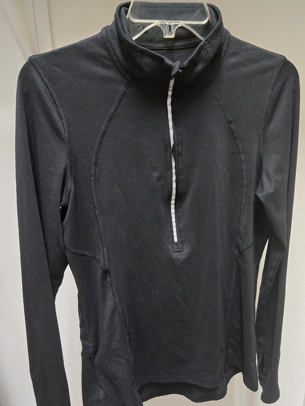 Champion Black Women's Long-Sleeve Quarter-Zip Pullover